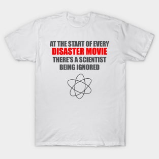 Disaster Movie Scientist T-Shirt